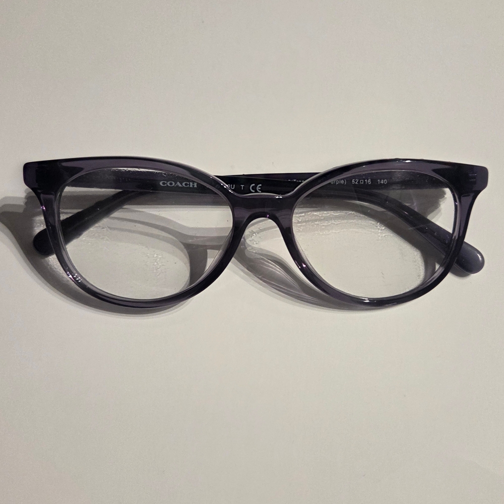 Coach Purple Women's Glasses